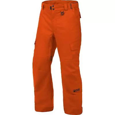 FXR Mens Chute Insulated Snowmobile Pants Burnt Orange Size Medium • $259.99