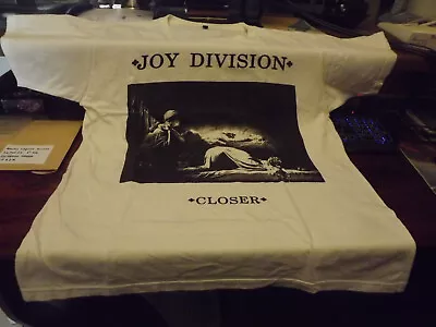 JOY DIVISION  CLOSER Vintage Original WHITE M T-Shirt John Lennon McCartney • $15