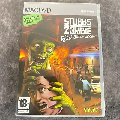 £14.95 • Buy Stubbs The Zombie Rebel Without A Pulse Apple MAC Game Complete DVD Rom Rare