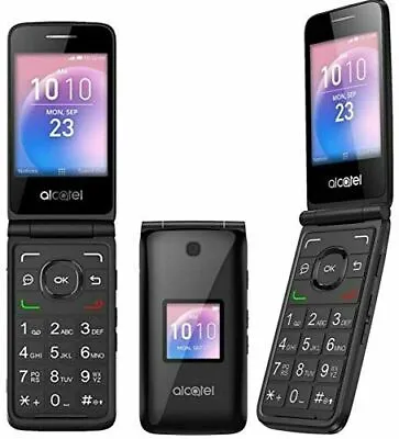 Alcatel GO FLIP V 4051S 4G VoLTE Black (Verizon) Flip Phone Page Plus • $49.99