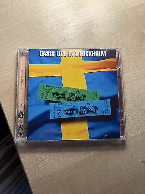 Oasis Live In Stockholm 1996 CD • £5.99