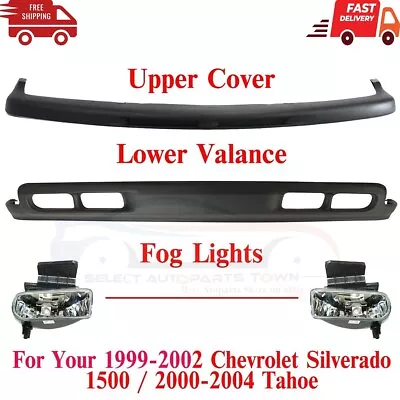 New Front Bumper Upper Cover Valance Fits 1999-02 Silverado 1500 / 2000-06 Tahoe • $218.50