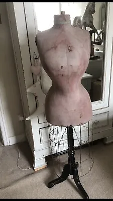 £180 • Buy Antique Mannequin With Metal Skirt.