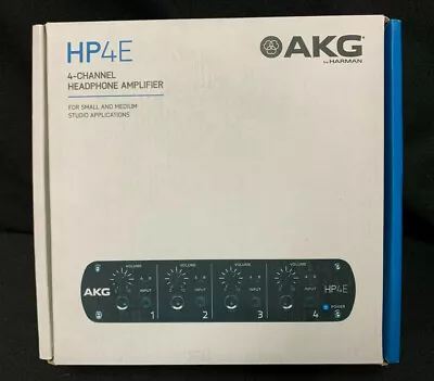 AKG HP4E 4 Channel Headphone Amp Factory Rep Sample Open Box Samples • $55.25