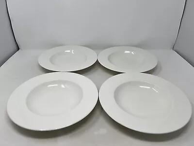 Villeroy & Boch HOME ELEMENTS Individual Pasta Bowl All White EUC SET OF 4 • $49.95