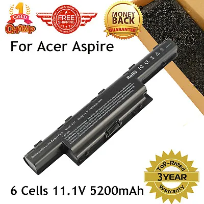 AS10D31 AS10D51 Battery For Acer Aspire 4551 4741 5750 7551 7560 7750 5200mAh  • $13.89