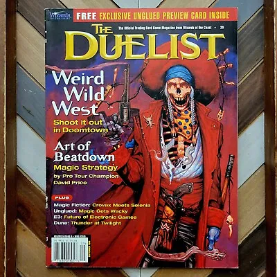 VTG Duelist Deckmaster Mag 1998 #29 DOOMTOWN | David Price Strategy | MTG WOTC • £12.32