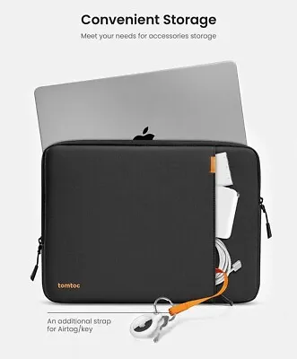 Tomtoc 360 Protective Laptop Sleeve For 13-inch MacBook Air Mac Pro & IPad Pro • $18.50