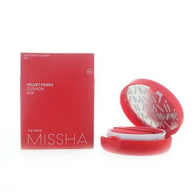 Missha Velvet Finish Cushion No.21 15g 0.52oz NEW FAST SHIP • $14.98