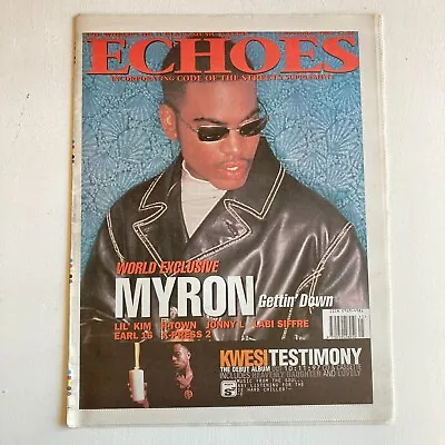 Echoes (Black Echoes) 8 Nov 97 Myron Reggae Northern Soul Hip Hop • £4.99