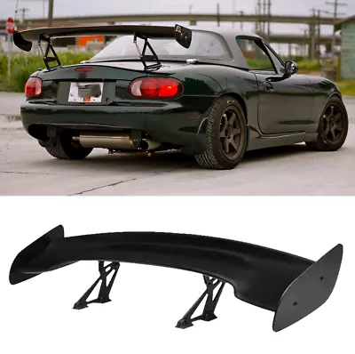 47  Adjustable Matte GT-Style Rear Trunk Spoiler Wing For Mazda Miata NB/MK2 • $145.02