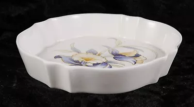 Aynsley Just Orchids Ceramic Trinket Dish Just Over 5  Long Dressing Table • £5