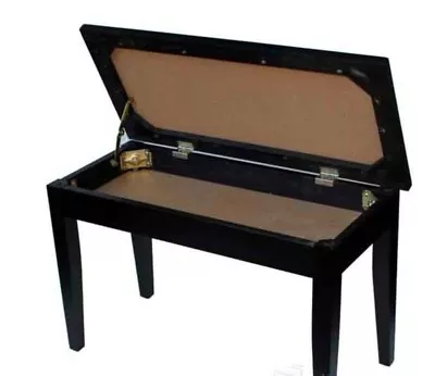 Upright Piano Bench Polished Ebony  • $400