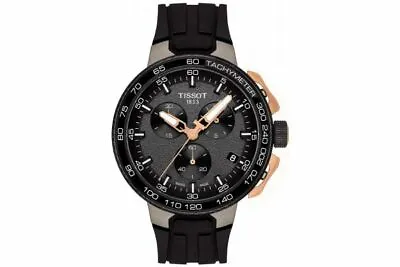 New Tissot T-Race Chronograph Black Dial Men's Watch (T111.417.37.441.07) • $250