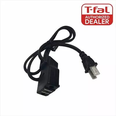 T-Fal SS-992896 ONLY FF103850/89 Deep Fryer Power Cord Black Magnetic Genuine  • $21.14