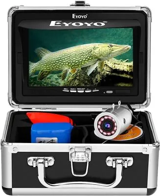 Eyoyo Underwater Fishing Camera Video Fish Finder 1000TVL 30m For Boat Lake Ice • $165.29