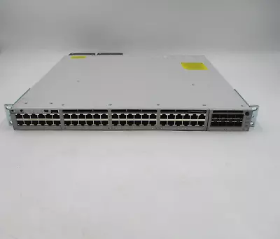 Cisco C9300-48 48 Port Switch Dual PSU W/C9300-NM-8X P/N: C9300-48U-A Tested • $799.99