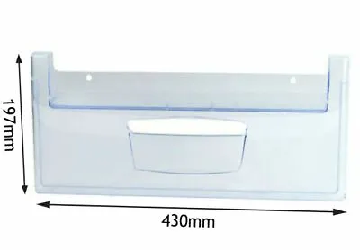 £24.99 • Buy Genuine Indesit Freezer Drawer Front Flap Cover BAAN BAN1 BIA1 BIAA  C00283745