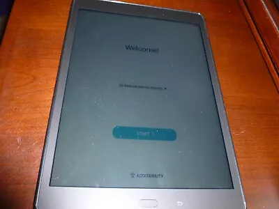 Samsung Galaxy Tab A SM-T550 16GB Wi-Fi 9.7 Inch Tablet - Smoky Titanium Gray • $38