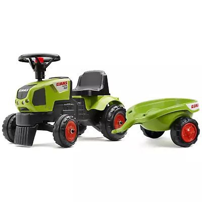 £43.95 • Buy Ride-On Tractor Toy With Trailer Kids Outdoor Garden Farm Toys Baby Claas Car UK