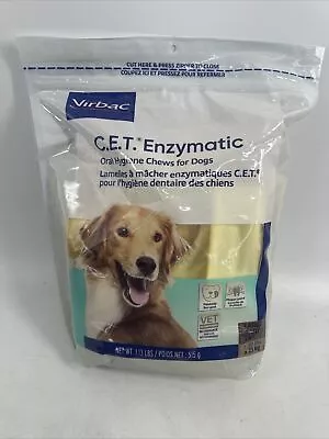 CET Enzymatic Oral Hygiene Chews For Large Dogs - 30 Chews - Exp. 8 Of 2026 • $25