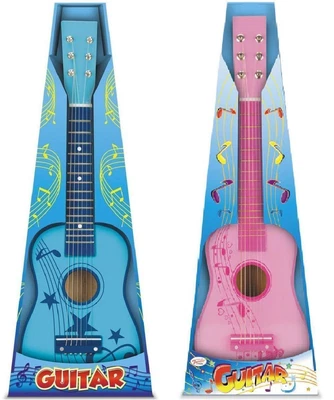 £13.94 • Buy Toyrific Wooden Wood Childrens Kids Girls Boys 23” Guitar Muscial Instrument Toy