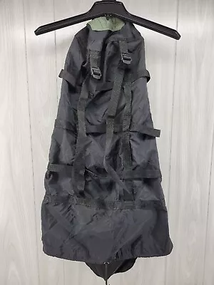 US Military Surplus Tennier Black MSS Stuff Sack Bag 8465-01-445-6274 9 Strap • $21.24