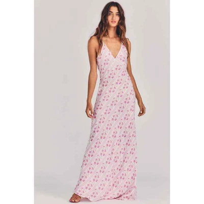 £245.28 • Buy LOVESHACKFANCY Iliana Maxi Slip Dress Size Large New With Tags