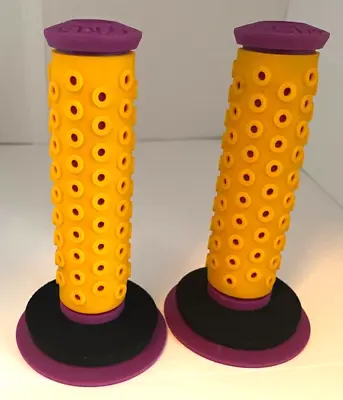 NEW Oakley Bike B1B Grips BMX Lakers Purple & Yellow Old School Collectable 2010 • $375