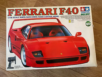 1/12 46015 Tamiya Quick Drive QD Series Ferrari F40 1991 • £99.99