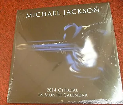 NEW Michael Jackson 2014 OFFICIAL 18 Month Calender SEALED! COLLECTIBLE PICTURES • $20.14