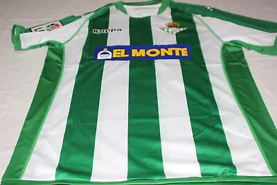 T-Shirt Real Betis Cup Final King 2005 Kappa Size XL The Monte No 12 Oliveira • £128.08