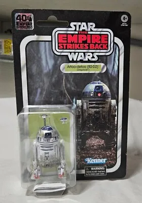 Star Wars Black Series R2-D2 Dagobah 40th Empire Strikes Back 6  Action Figure  • $26.95