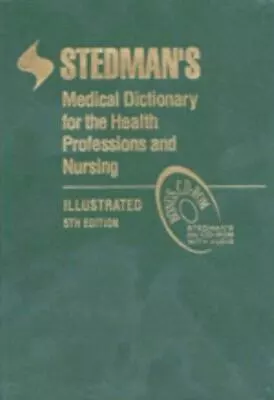 Stedman's Medical Dictionary For The Health Professions And Nursing Illustrated • $5.61