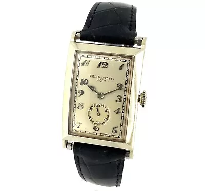 Vintage PATEK PHILIPPE 18K Gold 1920s/1930s Hinged Back Men’s Watch • $19950
