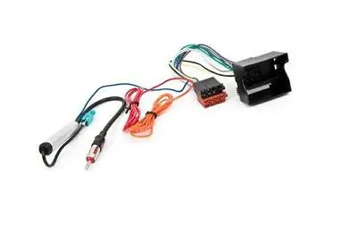 Vauxhall Corsa D 2006-14 Car Stereo Aerial & ISO Wiring Harness Adapter PC2-85-4 • £10.79