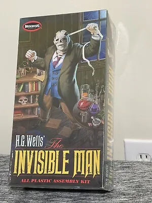 HG Wells Invisible Man Plastic Assembly Kit 1/8 Scale - Moebius Models Part 903 • $38