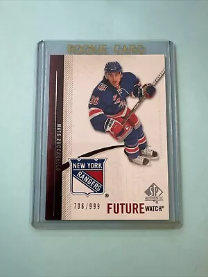 MATS ZUCCARELLO - 2010 SP Authentic Future Watch #706/999 Card MINT Condition • $0.99