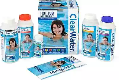 Clearwater CH0018 Lay-Z-Spa Chemical Starter Kit For Hot Tub And Spa Water Treat • £27.99