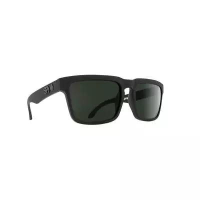 SPY Helm Soft Matte Black/Happy Gray Green Polar Sunglasses (673015973864) • $95