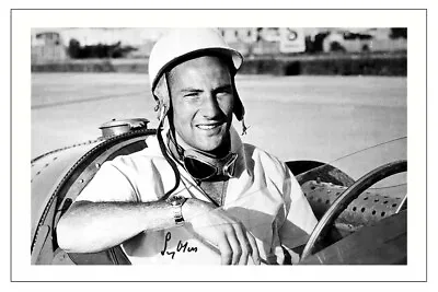 £6.90 • Buy Stirling Moss Formula One Autograph Signed Photo Print F1