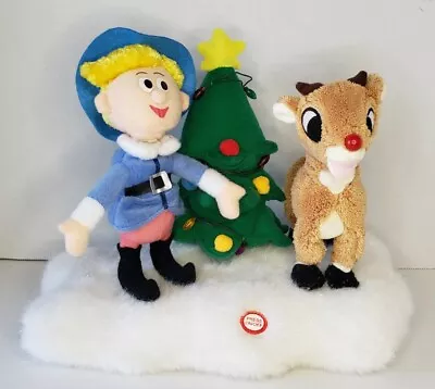 Gemmy Rudolph & Hermey Misfit Toys Animated Plush Pre-owned Rare • $150