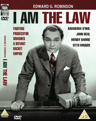 I Am The Law (DVD) Edward G Robinson. Free Post From UK • £10.80