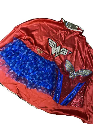 Wonder Woman Outfit Small Cosplay Corset Undergirl DC Comics Tutu Sexy Lingerie • $29.95