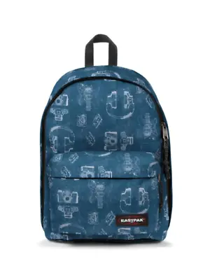 Eastpak Padded Pak'r Patent Blue Backpack • £29.99