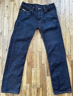 Diesel Jeans Mens 31x32 Blue 0088Z Wash Viker Regular Straight Button Fly • $40