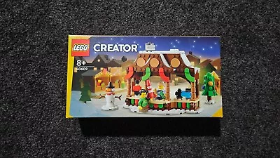 Lego Creator 40602 Winter Market Stall Christmas Xmas Limited Edition Set • $39.99