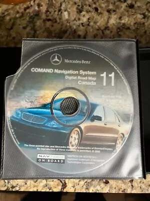 Mercedes-Benz Command Navigation System Digital Road Map CD # 11 Canada • $18.95