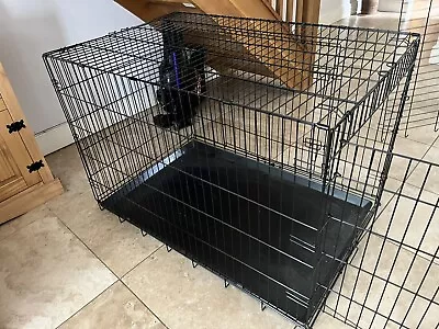 £10 • Buy Foldable Dog Cage Puppy Training Crate Pet Carrier - XS S Medium Large XL XXL