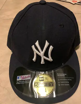 New York Yankees New Era 59fifty Fitted Hat Cap NEW W/ Decal • $26.95